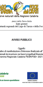 AVVISO ESPLORATIVO DI MANIFESTAZIONE D’INTERESSE PER L’INDIVIDUAZIONE DI FIGURE PROFESSIONALI